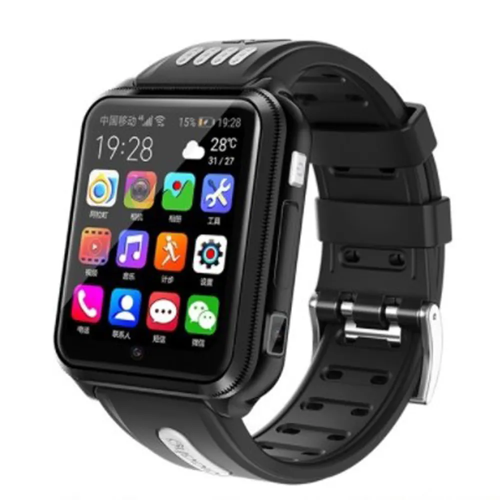 4G WIFI H1 Android akıllı telefon saati GPS konumu ile SIM kart çağrı anti-kayıp öğrenci çocuklar Smartwatch 2022 Smartwatch