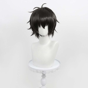 Perruque synthétique courte brune résistante à la chaleur pour cosplay de Nana Osaki (Pétales de la réincarnation) et Senji Touya, style anime pour hommes AOKG-320 - Product Image 2