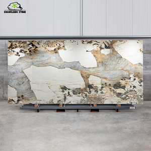 Sang trọng thiêu kết đá slab gạch thạch anh <span class=keywords><strong>Countertop</strong></span> cho trang trí nội thất cho phòng khách phòng Tắm Phòng Ngủ hội trường - Product Image 1