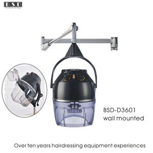 Sèche-cheveux mural, machine à sécher les cheveux, matériau ABS, 1000W, pour usage en salon, outil de coiffage multifonction, noir et blanc - Product Image 4