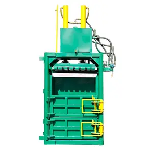 Hydraulic scrap metal baler used clothing cardboard baling press machine