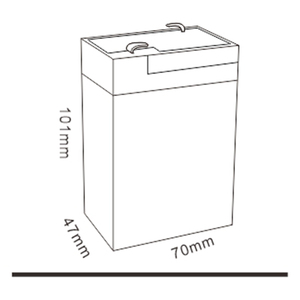 TCS SL6-5 6 볼트 5Ah 태양 전지 백업 가격 밀봉 Mf 배터리 해양 배터리의 종류 태양 <span class=keywords><strong>Agm</strong></span> <span class=keywords><strong>Vrla</strong></span> 12 볼트 배터리 - Product Image 2