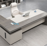 Source Fabricant Blanc Bureau Bureau Moderne Simple Style L-forme Bureau Exécutif Bureau Ordinateur Tables Pour Le Travail