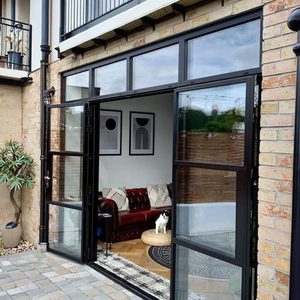 Cửa Nhôm Pháp bị vỡ nhiệt (khung/XÍCH ĐU), kính lớn hiện đại hoặc lưới tản nhiệt Di Sản Cổ điển, kính hai lớp - Product Image 3