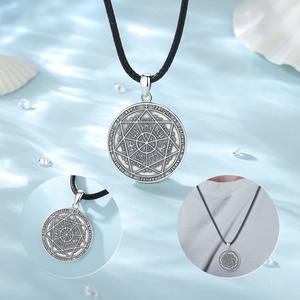 แหวนตราประทับเททรากรัมมาตัน เครื่องรางทรงพลัง ตราประจำเจ็ดเทวทูต ตราประทับของกษัตริย์โซโลมอน ทำจากเงินแท้ 925 สำหรับผู้ชาย - Product Image 4