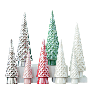 ของตกแต่งต้นคริสต์มาสทำด้วยมือเครื่องประดับเครื่องเคลือบสไตล์ Morandi เซรามิกสไตล์นอร์ดิกคริสต์มาสปาร์ตี้ของตกแต่งบ้านของตกแต่งงานฝีมือ - Product Image 4