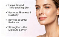 Sérum Visage Éclatant Hydratant au Collagène et aux Peptides, Protéine de Riz Lactée, Marque Privée