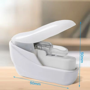 Agrafeuse sans agrafes mini en gros, agrafage facile et sans effort pour livres, fournitures de reliure de bureau, maison intelligente - Product Image 5