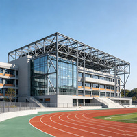 Structure en acier préfabriquée pour bâtiments scolaires, hospitaliers et commerciaux – Cadre modulaire galvanisé haute résistance et durable – En vente