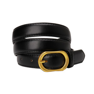 <span class=keywords><strong>Ceinture</strong></span> à boucle dorée rétro haut de gamme pour femmes nouvelle mode décontractée <span class=keywords><strong>ceinture</strong></span> de Style coréen à la mode <span class=keywords><strong>ceinture</strong></span> de conception Simple pour dames - Product Image 6