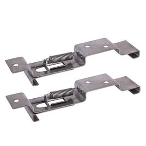 Soporte de marco de <span class=keywords><strong>matrícula</strong></span> de coche cromado europeo, Clips de <span class=keywords><strong>remolque</strong></span>, soporte de acero inoxidable ajustable, clips de <span class=keywords><strong>matrícula</strong></span> - Product Image 5