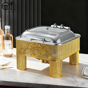 Kompor Buffet Pemanas Alkohol Stainless Steel Komersial OULU Kontrol Digital Cerdas Hemat Energi A+++ Desain Mewah - Product Image 5