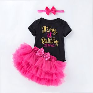 Vestido de Cumpleaños para Niña de 1 Año, Vestido de Verano para Bebé Recién Nacida, Ropa de Fiesta para Niñas, Vestidos de Tutú, Conjunto de Ropa Infantil - Product Image 2