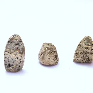 Piedra de cristal de pirita Natural, trozos pequeños a granel, curación Natural, cristal crudo, piedra rugosa