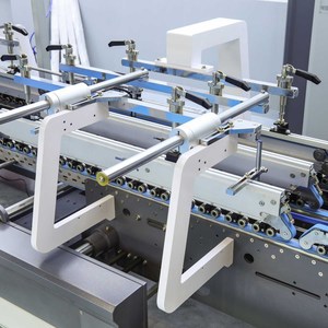 Hộp Các Tông Máy In Ấn Thực Phẩm Bánh Pizza 4 <span class=keywords><strong>6</strong></span> Góc Hộp Túi Tấm Nắp Cốc Rơm Thư Mục Gluer Giấy Phong Bì - Product Image 3