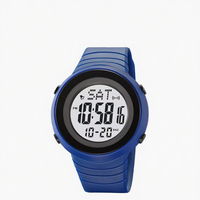 Montre-bracelet numérique lumineuse Skmei 2152 multicolore, style dessin animé, de luxe, résistante à l'eau 5 ATM, avec alarme, pour homme, sport