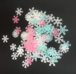 Decorazione della parete di vendita calda della <span class=keywords><strong>stanza</strong></span> dei bambini Stars Moon Butterfly Glow Glow 3d Wall Sticker - Product Image 5