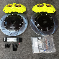 Kit d'étriers de frein avant 4 pistons avec rotors perforés et rainurés anti-corrosion pour Nissan Rogue 2014-2024