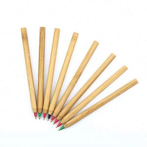 Cheap Custom Wholesale Simple Design Eco Friendly Recycled Wood Bamboo Biodegradable Ball Pen With Logo - Product Image 1