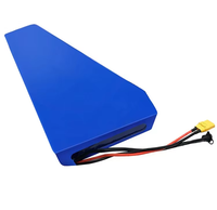 Pack de batteries lithium-ion personnalisé 36V-72V pour vélos électriques (E-Bikes) 20Ah-40Ah avec chargeur 2A