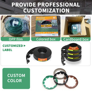 L-hình đùn-phun-cỏ đá biên giới edging gốc cô lập vành đai lát cây xanh vườn bùn nước rào cản dải - Product Image 2