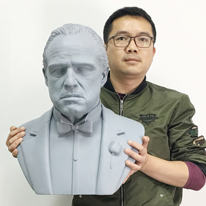 Prototipo rapido personalizzato SLA SLS servizio di stampa 3D bellissimo modello di statua busto in marmo in <span class=keywords><strong>polimero</strong></span> <span class=keywords><strong>resina</strong></span> modello 3D - Product Image 6