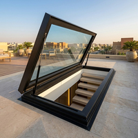 Ventana de Techo de Aluminio y Vidrio Resistente a la Intemperie para Renovación de Viviendas Australianas, Iluminación Natural de Áticos, Diseño de Proyectos Personalizados