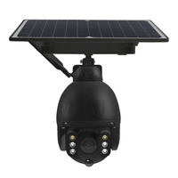 1080p mini cámara PTZ energía solar al aire libre inalámbrico 3G 4G tarjeta SIM cámara IP Cámara Solar 4g/