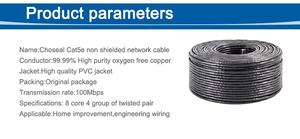 Cable de Red Ethernet para Exteriores Cat6 de 305m, 23AWG, 0.56mm, UTP, Blindado, Cobre Puro, PVC, RJ45, en Caja, Precio de Fábrica, Mejor Calidad - Product Image 2
