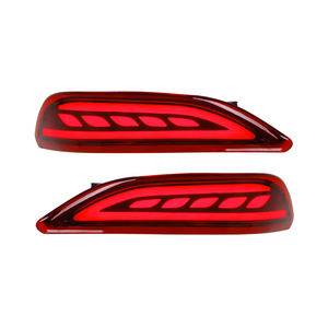 Nouveau réflecteur LED MINGLIDA pour pare-chocs arrière, feu d'avertissement de freinage pour City 2014-2016, mise à niveau 12V avec garantie de 24 mois - Product Image 2