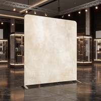 Toile de fond durable pour photomaton, fond d'écran personnalisable pour stand de salon professionnel et décoration de fête
