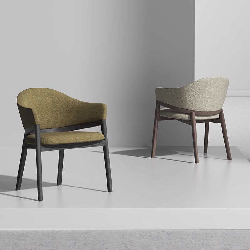 Chaise de salle à manger en bois massif S26