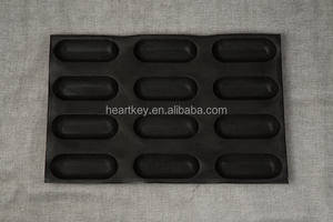 12 Cavity Perforated Baguette <b>Mat</b>, Silform Non-Stick <b>Silicone</b> Baguette <b>Baking</b> <b>Mat</b> - Product Image 4