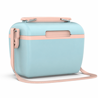 Glacière portable isotherme et étanche 6L en PP moderne pour voyage, pique-nique, boissons et conservation du lait maternel