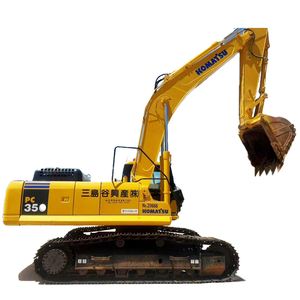 Excavadora Usada Komatsu PC350 de 35 Toneladas, Equipo de Trabajo Pesado, Componentes Originales Fabricados en Japón, Motor Komatsu en Venta - Product Image 1