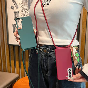 Pour <span class=keywords><strong>Samsung</strong></span> S25 étui avec bandoulière <span class=keywords><strong>collier</strong></span> lanière étui de téléphone en TPU pour <span class=keywords><strong>Samsung</strong></span> Galaxy S25 S24 S23 Ultra Plus - Product Image 6