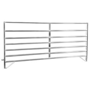 מעקות אלומיניום איכותיים 2 מ\\\"מ ניידים, גדרות זמניות לאתרי בנייה, בקרת קהל ובידוד לחוות - Product Image 1