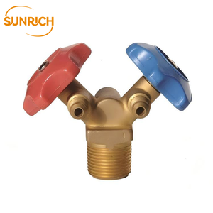 Soupape de sécurité en laiton à <span class=keywords><strong>double</strong></span> <span class=keywords><strong>sortie</strong></span> en forme de Y (DN25) |   Fiable pour les systèmes de contrôle du <span class=keywords><strong>gaz</strong></span> et des liquides - Product Image 3