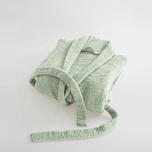 Lusso Super morbido peso pesante poliestere ciniglia accappatoio Spa Rob Hotel Bathrob - Product Image 1