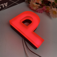 Letras de canal 3D Canta Tienda Luz frontal Señales LED Letrero de tienda de letras de canal LED a prueba de agua