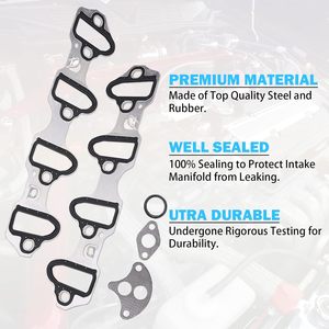 Juego de Juntas de Colector de Admisión - Compatible con Chevy Silverado, Suburban, Tahoe, GMC Sierra, Yukon, Savana de 4.8L, 5.3L y 6.0L - Product Image 5