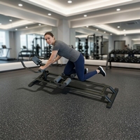 Appareil d'exercice multifonctionnel intelligent en acier pour l'intérieur, machine de fitness amincissante pour la maison avec compteur