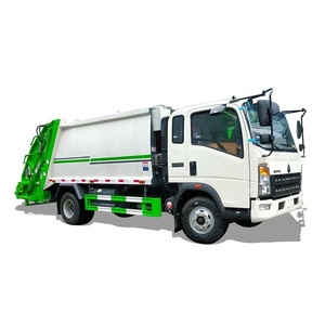 Camion compacteur de déchets Sinotruk HOWO 4X2 7-9CBM abordable pour la collecte des ordures et les services d'assainissement communautaires - Product Image 6