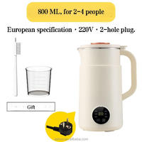 Mini 110V Volautomatisch Thuisgebruik 3-In-1 Multifunctionele Blender Sojamelkmaker Babykeukenmachine Makkelijke Graanmachines