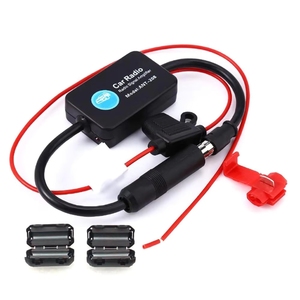 Amplificateur de signal <span class=keywords><strong>FM</strong></span> pratique, anti-interférence, <span class=keywords><strong>antenne</strong></span> de voiture, amplificateur radio universel, pièces automobiles - Product Image 5