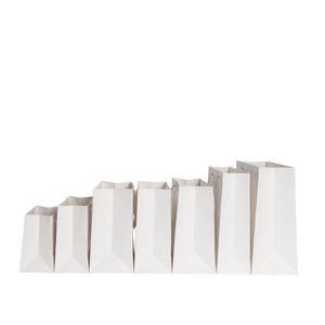 Bolsas de Papel Kraft Reciclado Ecológicas con Asa, Impresas con Logotipo Personalizado, para Envasado de Cerveza, Té y Comida para Llevar en Restaurantes y Cafeterías - Product Image 4