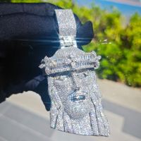Collar con Colgante de Trébol con Circonita Cúbica para Hombre, Pieza Destacada para la Noche, Dorado y Plateado, OEM ODM Personalizado para Minoristas de Moda