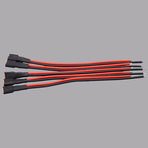 สายเชื่อมต่อหุ้มฉนวน PTFE แบบ 2 ขา JFS XT30 XT60 XT90 ความยาว 300 มม. ชุดสายไฟแบบกำหนดเอง OEM/ODM สำหรับระบบจ่ายไฟโดรน - Product Image 6