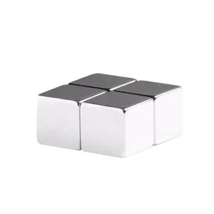 สินค้าขายส่งราคาแม่เหล็กถาวร Cube N52 แม่เหล็กนีโอไดเมียม 10*10*10