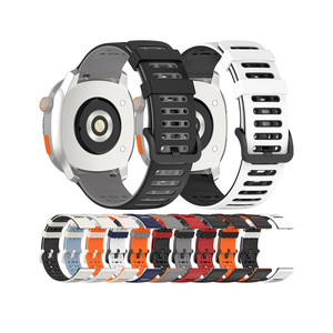 Bandes de bracelet de montre intelligente en silicone souple de 22MM pour <span class=keywords><strong>Keep</strong></span> Watch Pilot1, pour xiaomi Watch S4 22mm - Product Image 1